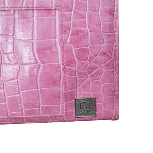 Miche Bag Classic Magnetic Purse Shell Allie Pink Alligator Reptile Faux Leather - Picture 4 of 9